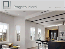 Tablet Screenshot of progettointerni.info